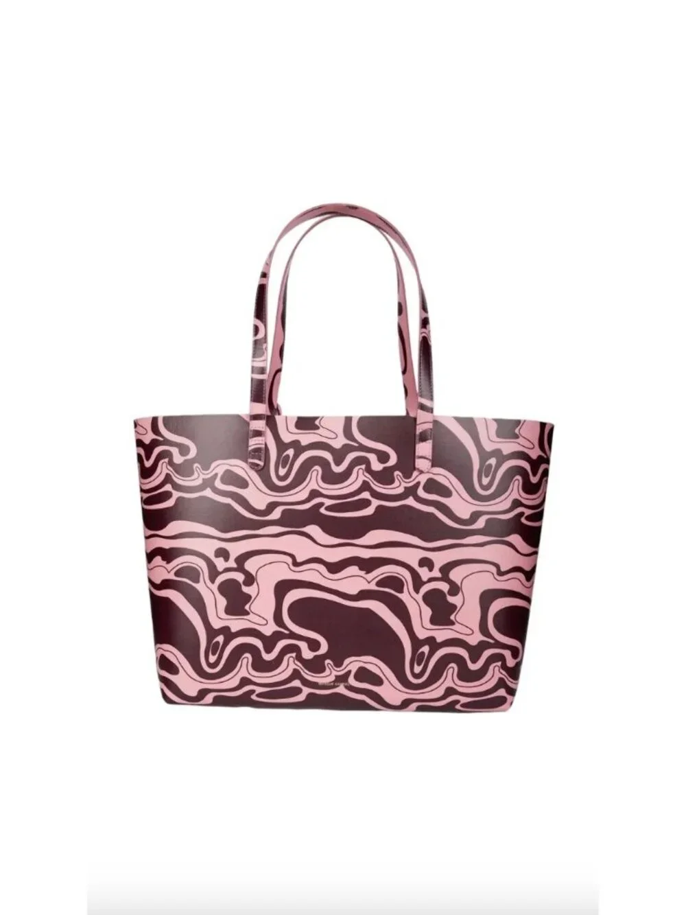 MANSUR GAVRIEL Large Tote Leather Flamingo Plum